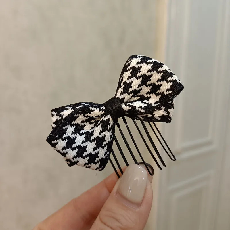 

1 шт., Женский винтажный гребень для волос с бантом