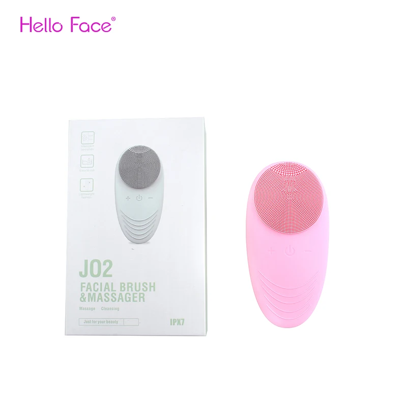 Умное овальное Силиконовое очищающее средство для лица перезаряжаемая