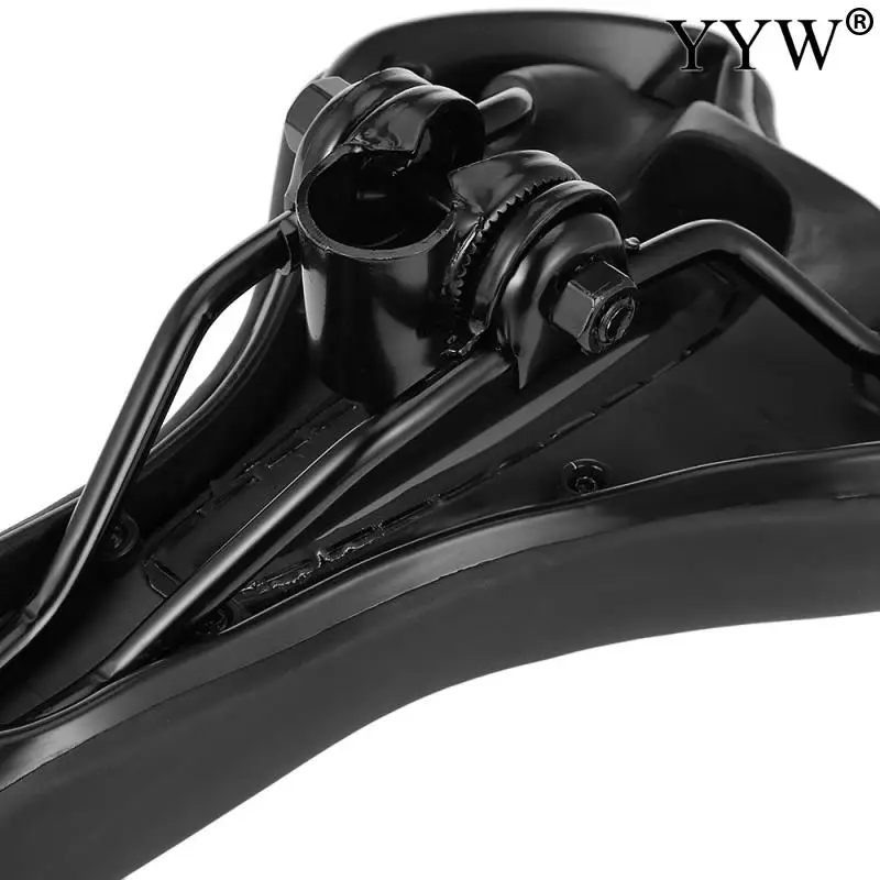 

New Bicycle Saddle Reflective Shock Absorbing Hollow PVC Fabric Soft Mtb Cycling Road Mountain Bike Seat Bicycle Accessories