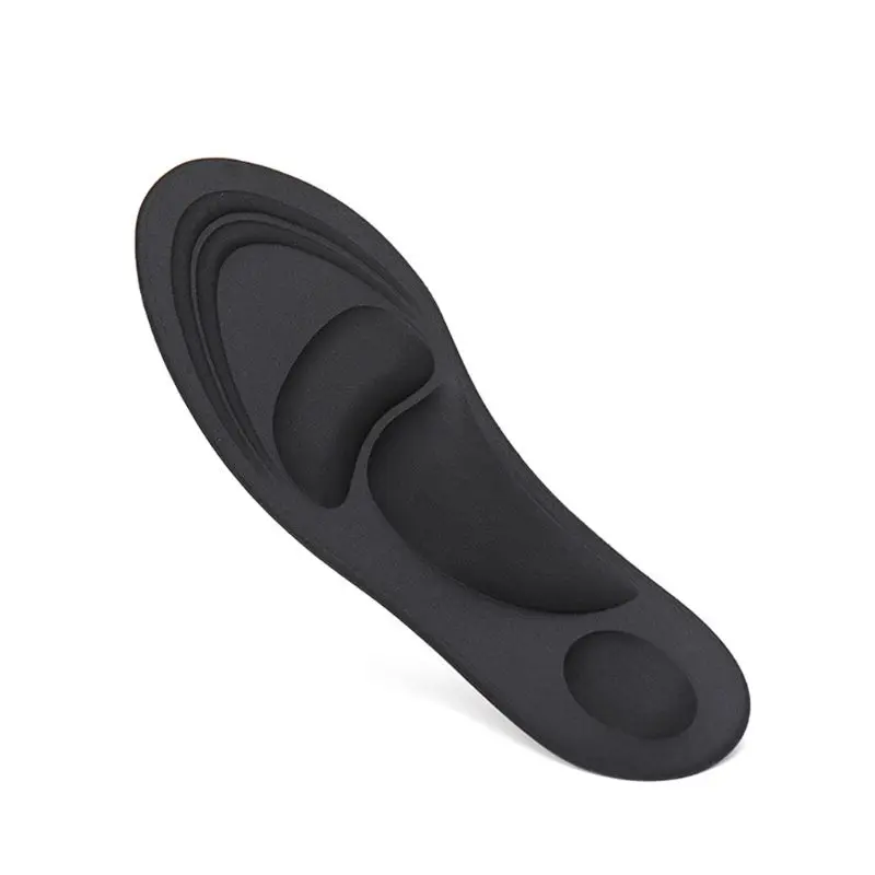 

4D Massage Sport Sponge Pads High Heel Shoes Insoles Arch Support Pain Relief Insert Cushion Shock Absorber Random Color 2 Sizes