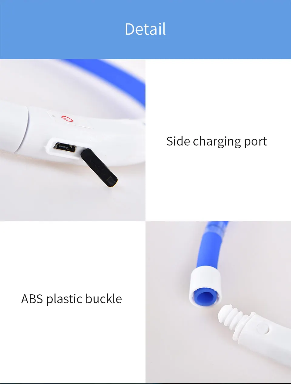 Xiaomi Mijia Pet Блестящий Воротник для прогулок в ночное время шоппинг анти-питомец потерянный Предупреждение предупреждающий свет мягкий силикон может отрезать usb зарядку