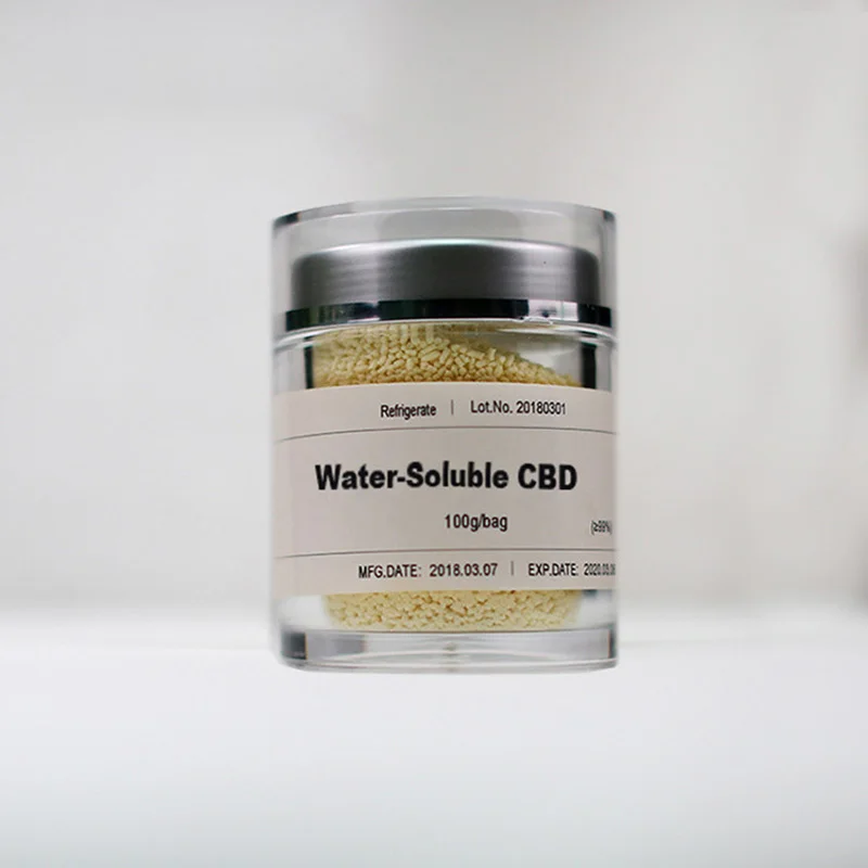 10 г чистый каннабидиол экстракт конопли порошок КБД изолированный кристалл