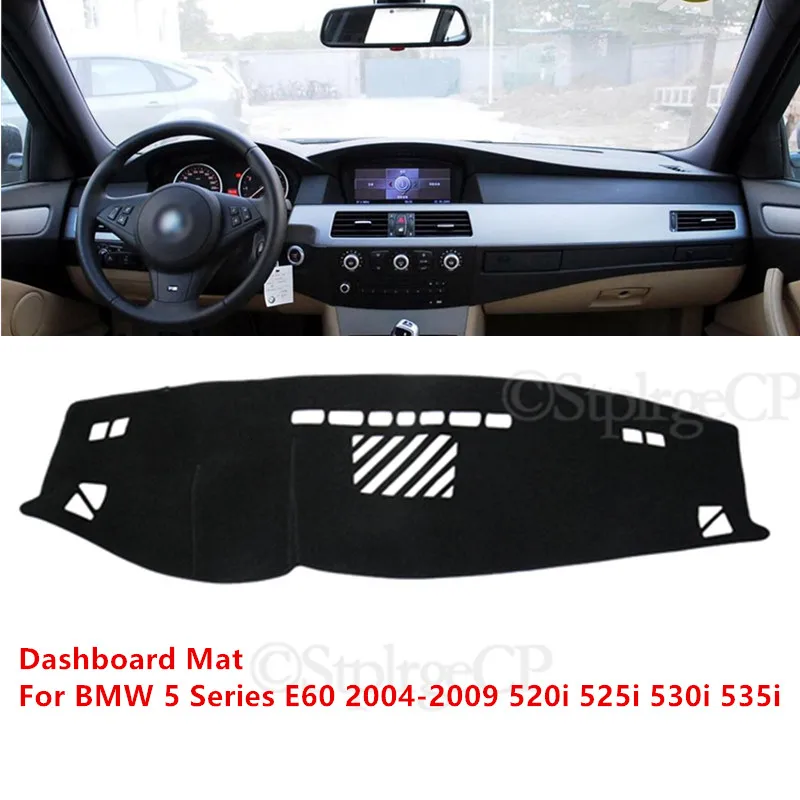 Солнцезащитный коврик для приборной панели BMW 5 Series E60 2004 2009 520i 525i 530i 535i|Наклейки на