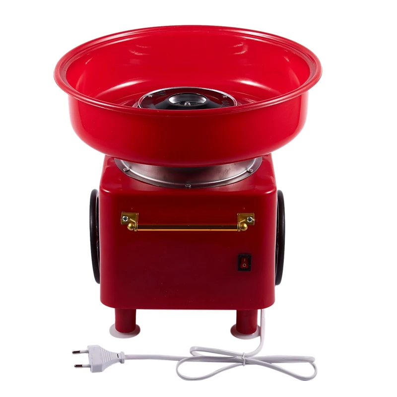 Household Mini Diy Sweet Cotton Candy Machine Electric Retro Sugar Maker Cart Commercial Floss Eu P | Бытовая техника