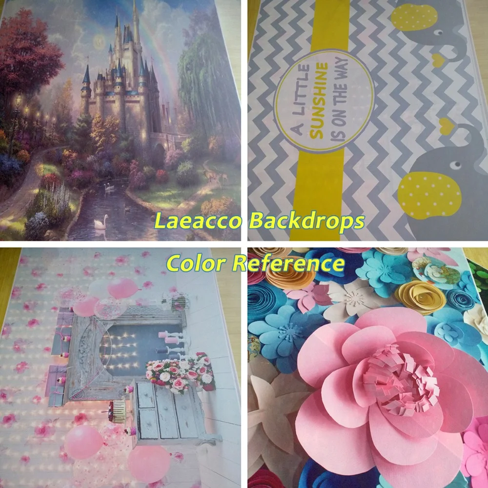

Laeacco Happy New Year Of 2021 Backdrop Clock Fireworks Champagne Flowers Party Decor Photo Background Photo Studio Photocall