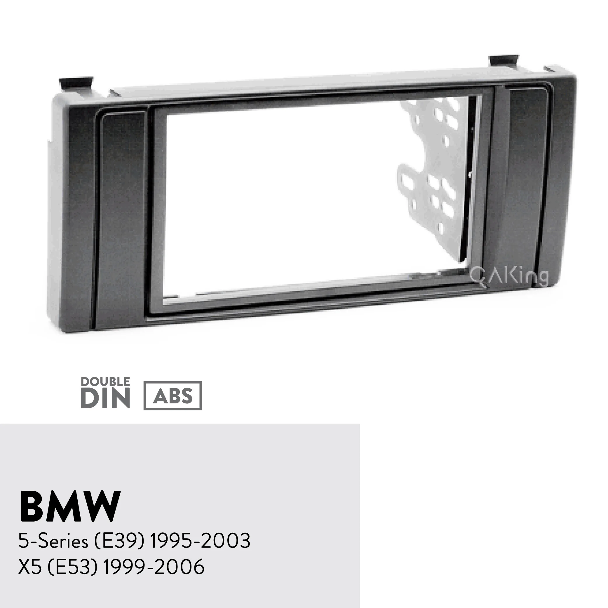 2DIN Автомобильная фасция Радио панель для BMW 5 серии (E39) 1995 2003 X5 (E53) 1999 2006 Dash Kit Install