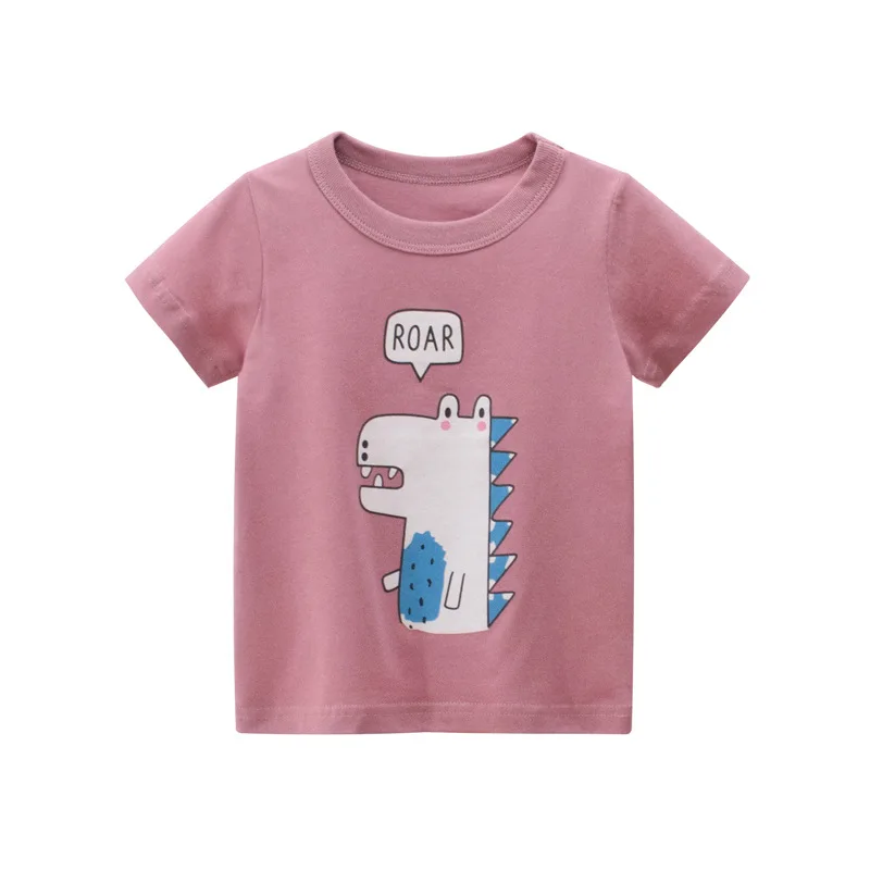 

2021 Summer Children's Clothing Girl Short Sleeve T-shirt Kids Sweatshirt Child's Cotton Clothes Girl T Shirt