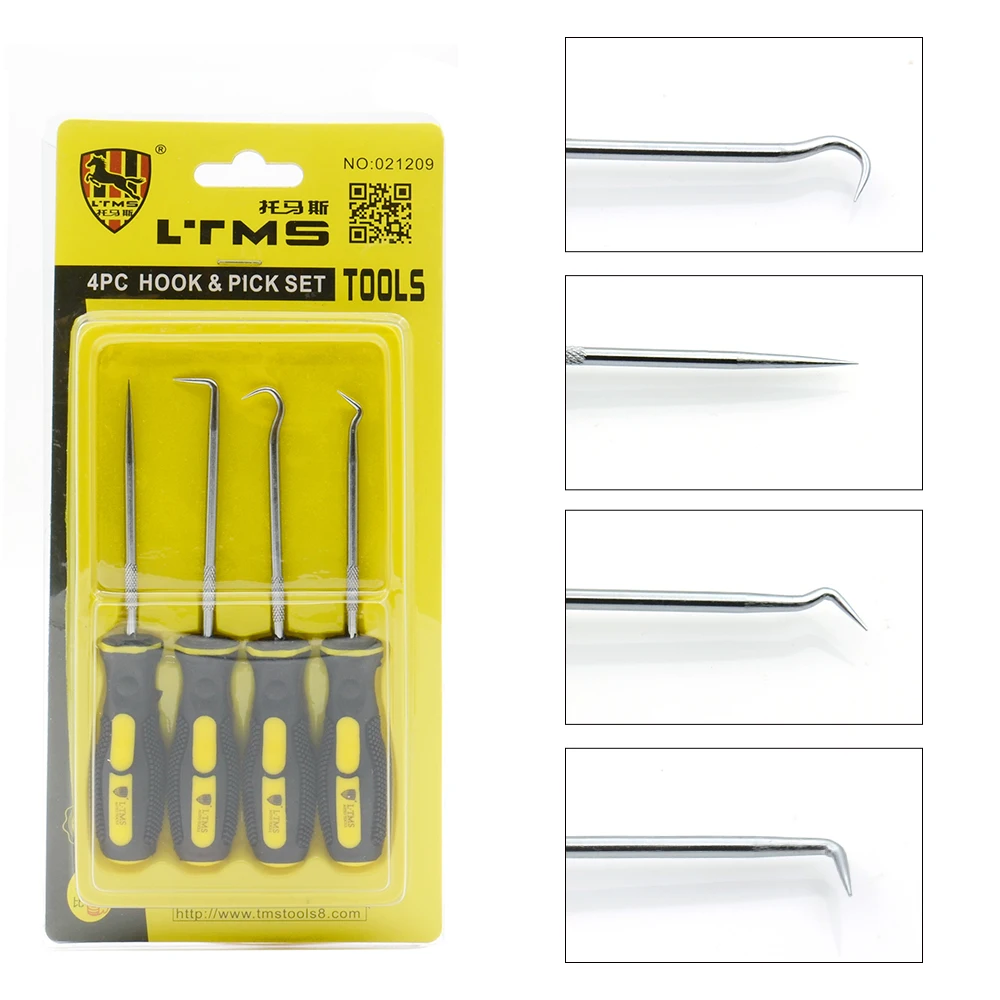 4 шт. набор сверхдлинных крючков и палочек для автомобиля съемник уплотнительных