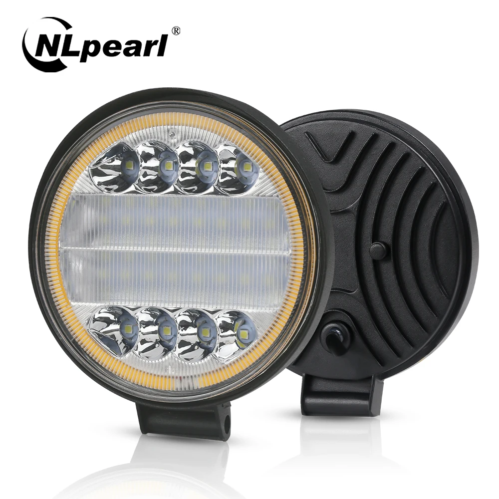 NLpearl 2x4 &quot72 Вт 126 квадратный светодиодный рабочий светильник бар для грузового