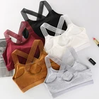 Спортивный бюстгальтер для йоги, женский, противоударный, Сексуальный, Спортивный, дышащий, спортивный, для фитнеса, бега, тренажерного зала, топы, спортивная одежда