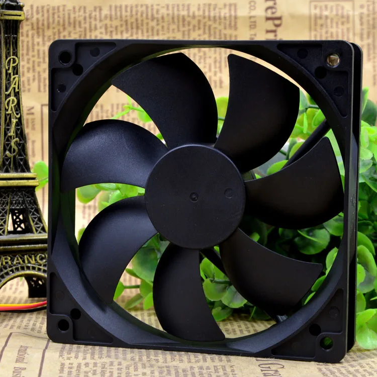 

evercool EFS-12E12L 12V 0.16A 12cm 12025 2-Wire Power Supply Cases Cooling Fan