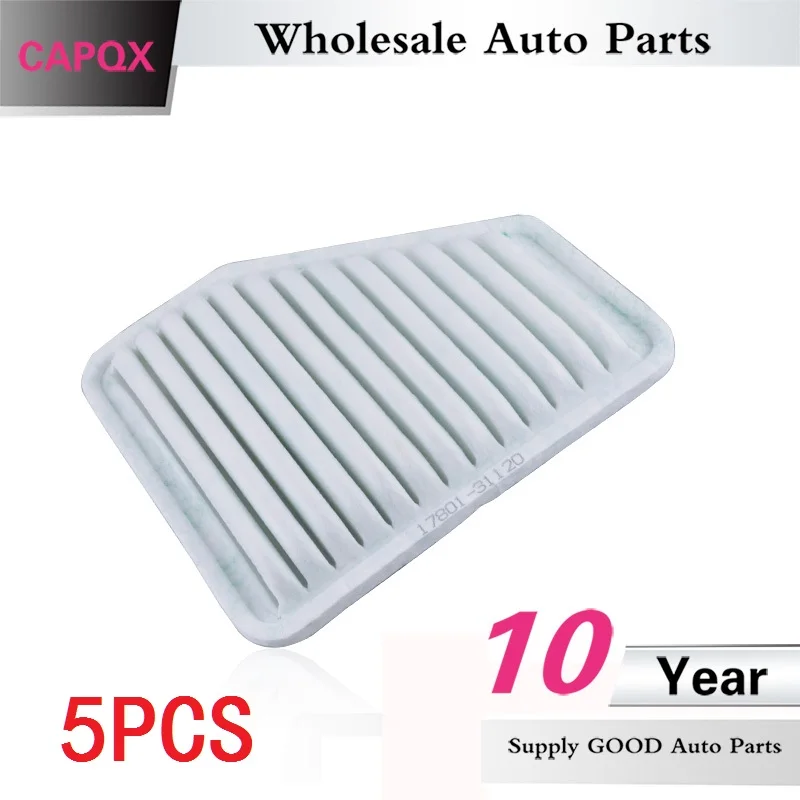 5 шт. воздушный фильтр CAPQX 17801 31120 для ES240/ES350 AVENSIS модель CAMRY PREVIA RAV4 ALPHARD VENZA Scion2006 2007 2008