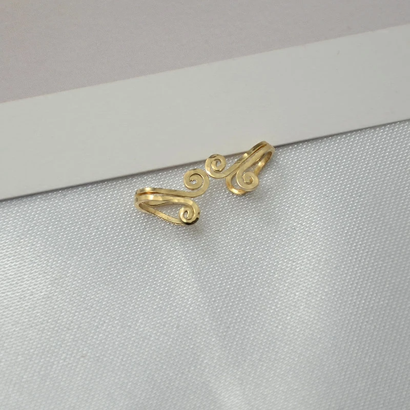 

925 Silver Nose Ring Gold Filled Fake Piercing Nose Ring Handmade Punk Grillz Jewelry Vintage Fake Body Jewelry Boho Nose Ring
