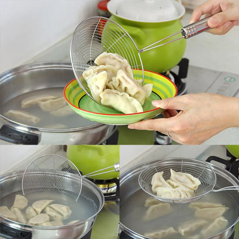 Овальный фильтр-скиммер из нержавеющей стали сетчатый фильтр для масла пищевой