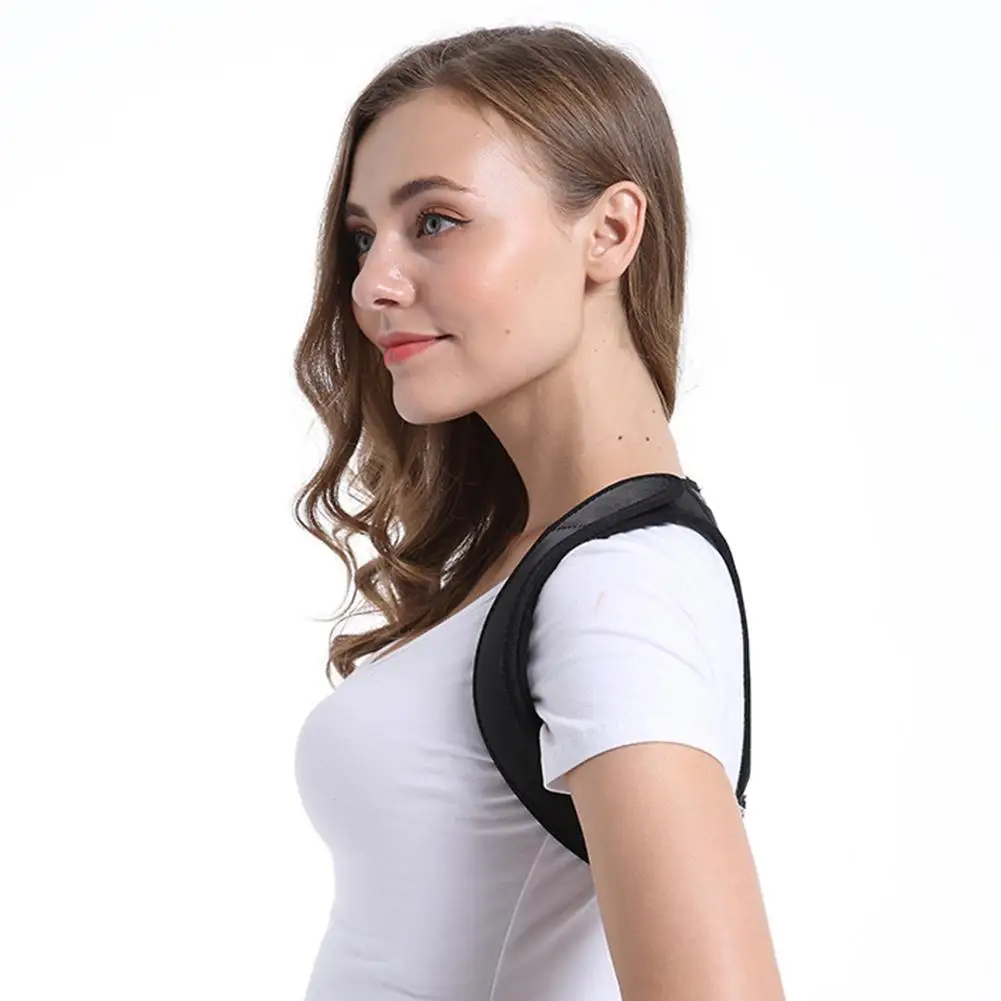 Женские взрослых регулируемая поза корректор спины корсет для поддержки осанки