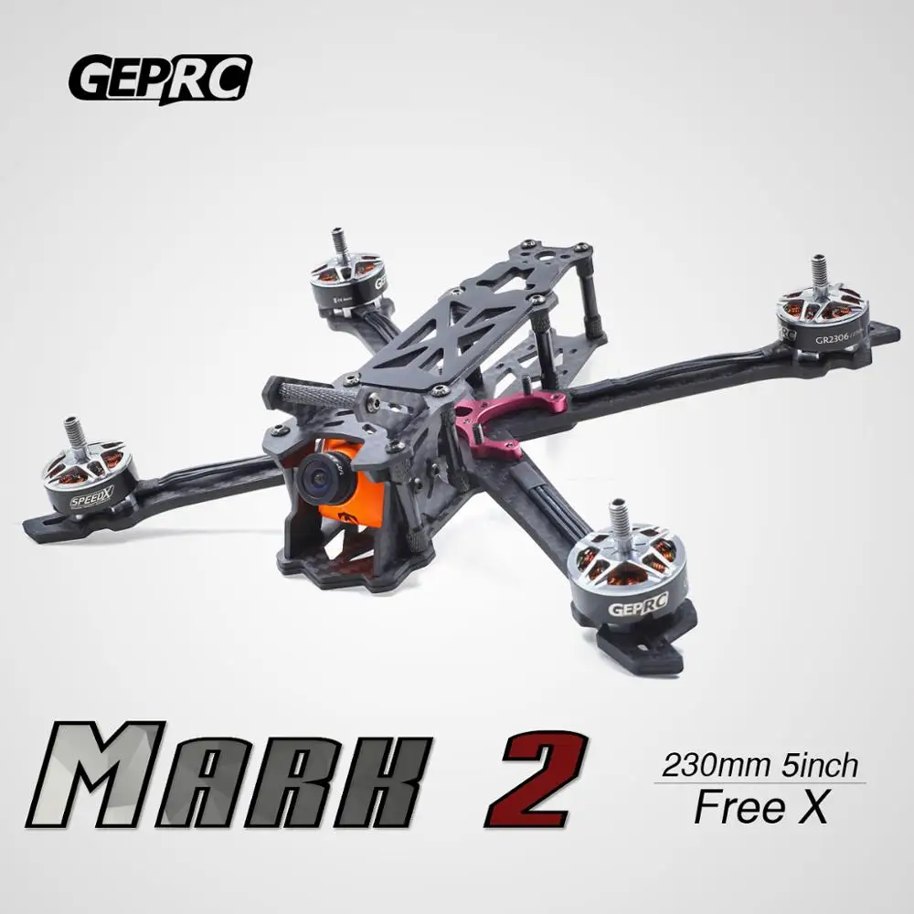 Гоночный Дрон GEPRC Mark2 Mark 200 мм 230 260 300 FPV рамка для фристайла X Квадрокоптер 4 Arm GEP