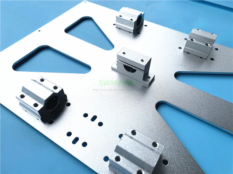 3D-принтер большого размера Prusa i3 RepRap Модернизированная пластина с подогревом из