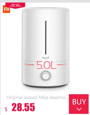 Увлажнитель воздуха xiaomi Mijia deerma 5L, 35 дБ, тихий, Очищающий воздух для помещений с кондиционированием воздуха, офисный, бытовой