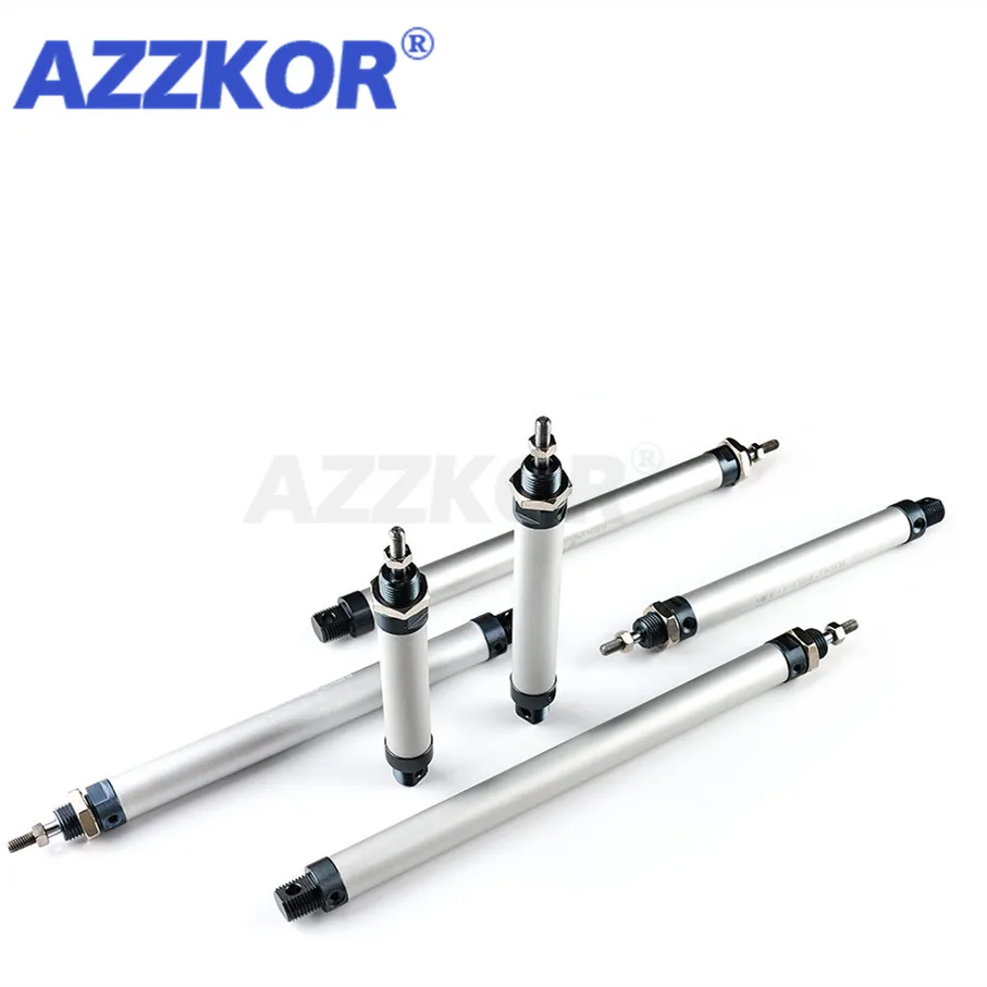 Цилиндр с регулируемым ходом воздуха Двойное действие от 25 до 50 75 100 175 мм |