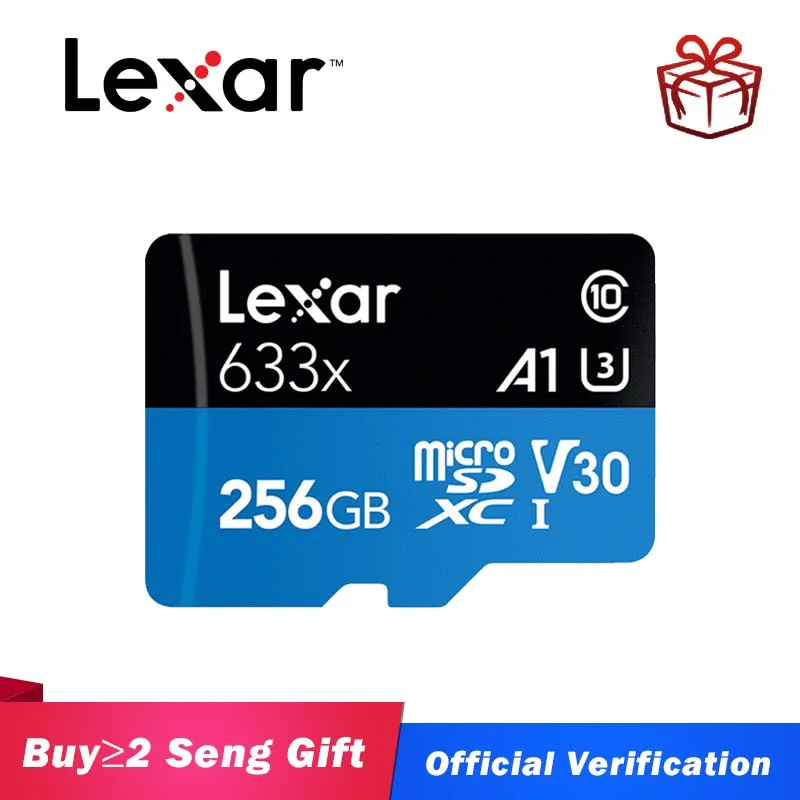 Карта памяти Lexar micro sd 128 ГБ 64 256 класс 10 32 ГБ|Карты памяти| |