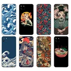 Флейта для OPPO Realme C11, чехол для Realme C 11 RealmeC11 Back RMX2185, чехол-бампер в японском стиле, японское искусство