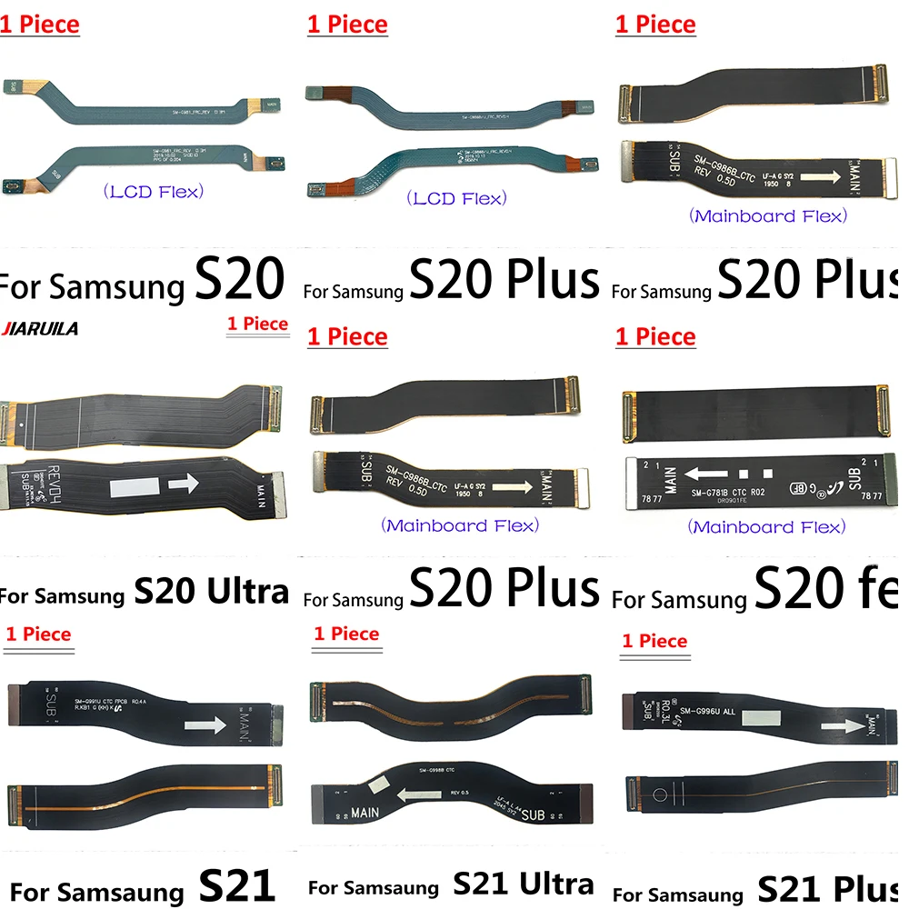 

Main Board Motherboard LCD Flex Cable For Samsung S20 Fe S21 S21 Plus S21 Ultra S20 Ultra MainBoard Flex Cable Repaie Parts