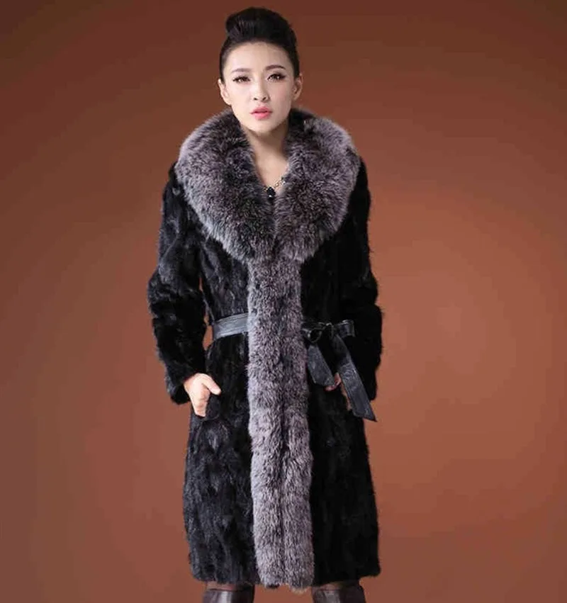 

Искусственное меховое пальто, женское длинное искусственное меховое пальто из искусственного меха норки