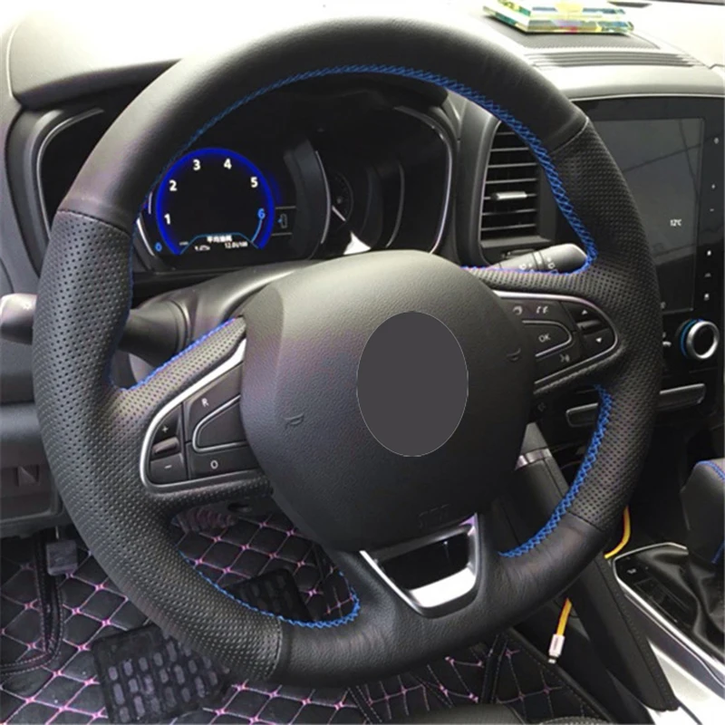 Чехол на руль WCaRFun для Renault Kadjar Koleos Megane Talisman Scenic 2016 2017 |