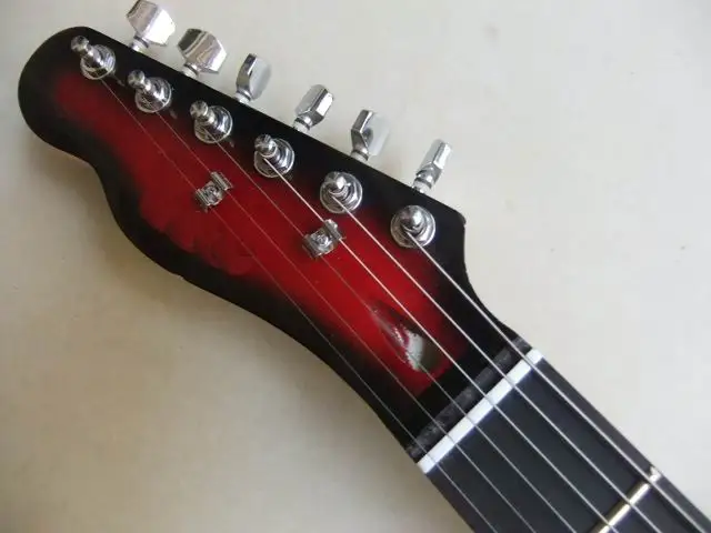 Оптовая продажа гитара новая модель для левой руки Tel электрическая высшего