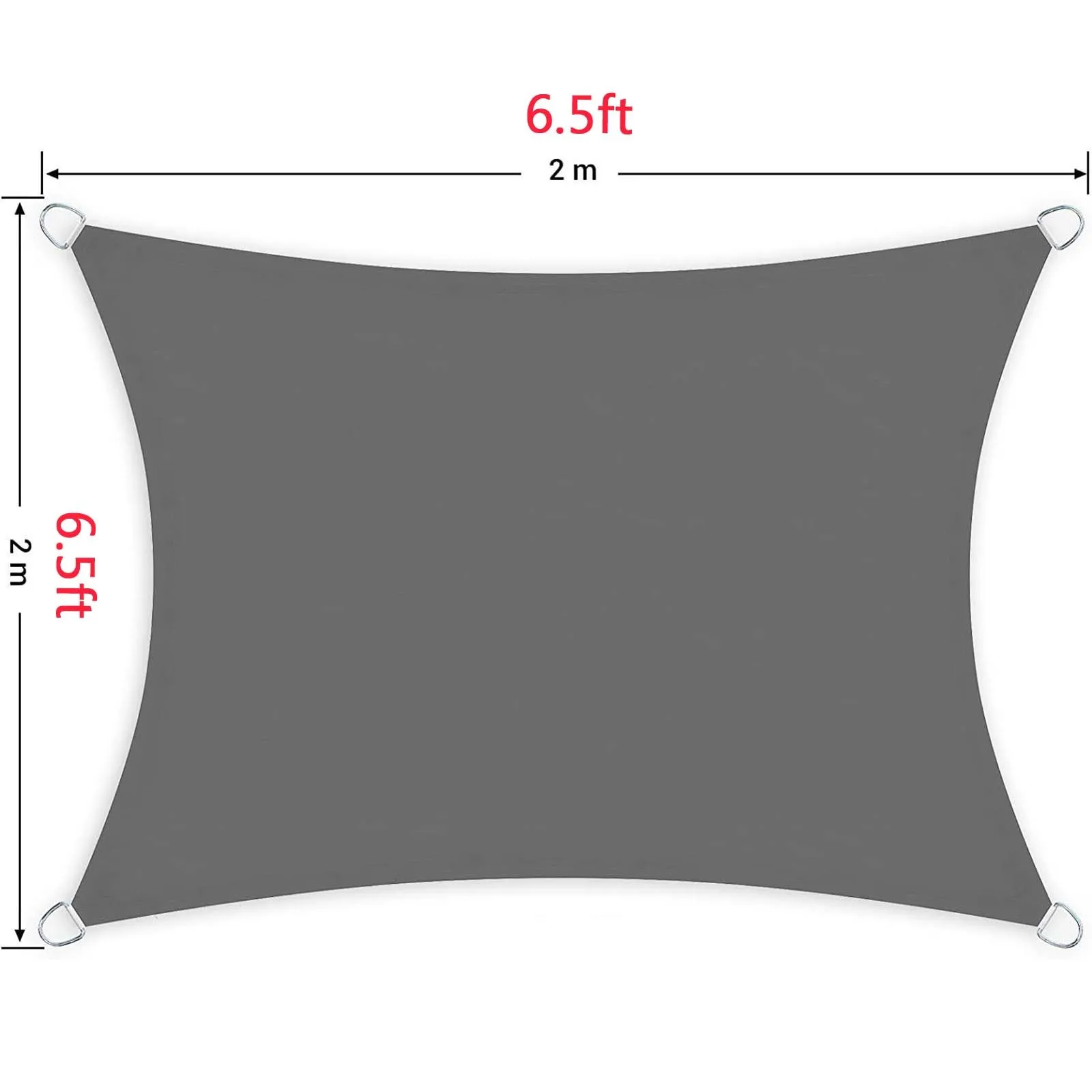 

Sun Protection Four-corner Garden Swimming Pool UV Protection Outdoor Waterproof Awning Sunshade Sail For Garden Beach Camping