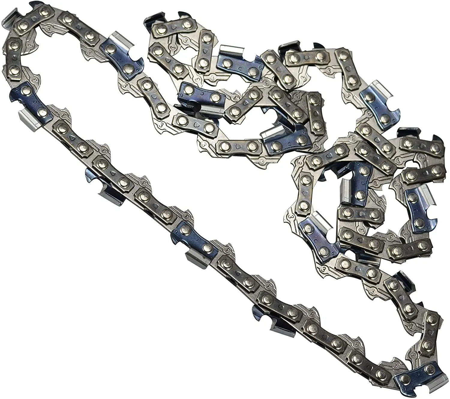 Цепь цепной пилы RIVERWELD S45 12 дюймов 3/8 дюйма низкопрофильный шаг 0 050 манометр 45