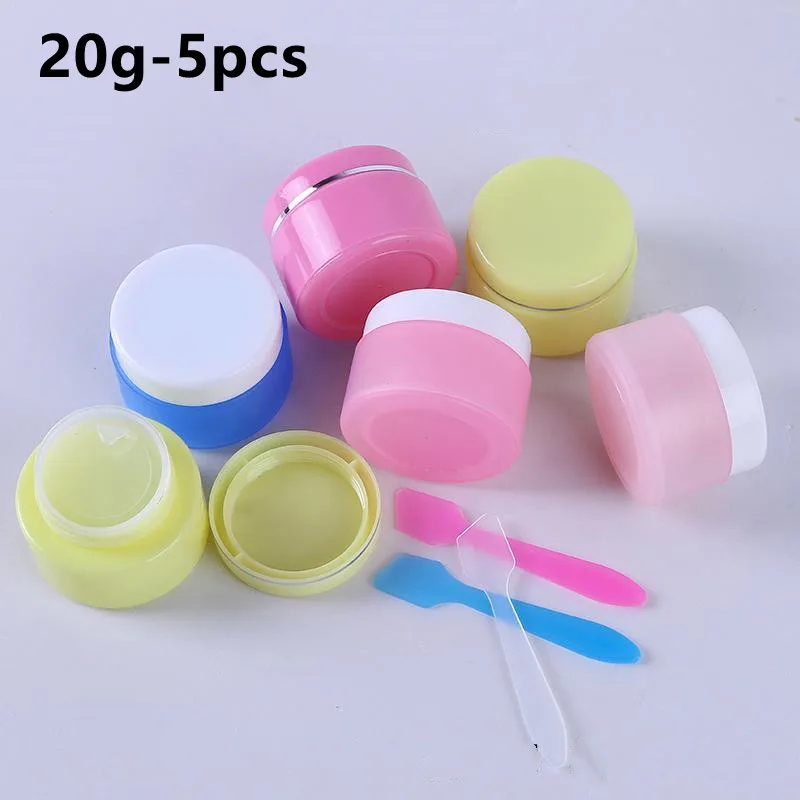 

Пустая банка для пудры, косметическая пластиковая маленькая коробка для путешествий, портативный образец, коробка для подгузника, банка дл...