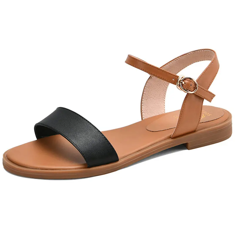 Летние женские туфли на плоской подошве|Боссоножки и сандалии| |