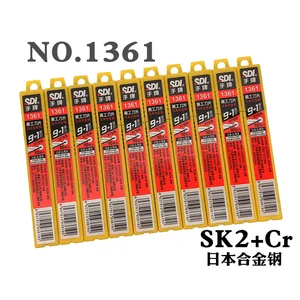 Лезвия SDI 100 из высокоуглеродистой стали, 9 мм, 30 градусов, 1361 шт.