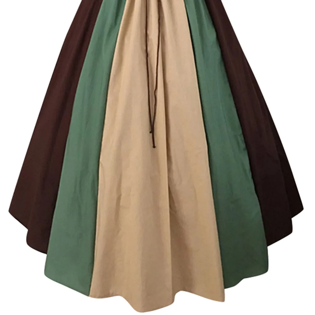 Косплей средневековое Дворцовое платье принцессы с вырезом лодочкой винтажное
