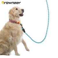 dog leash reflective leash pet training running rope 7 color traction rope for large dog pet walking rope 1 5m pet supplies
