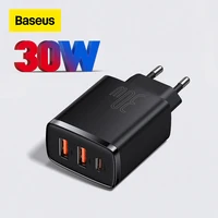 Зарядное устройство Baseus с 3 USB-портами, 30 Вт