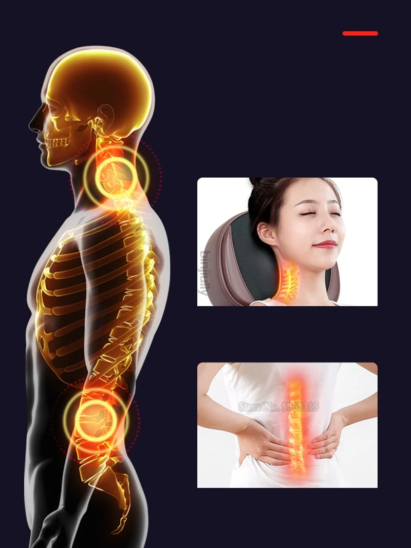 Подушка на кресло для массажа тела|Массажный стул| |