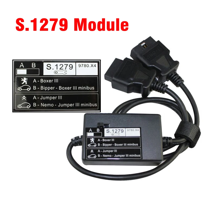 S.1279 модуль OBD2 автомобильный диагностический сканер Lexia 3 PP2000 OBDII S1279 кабель для Lexia3