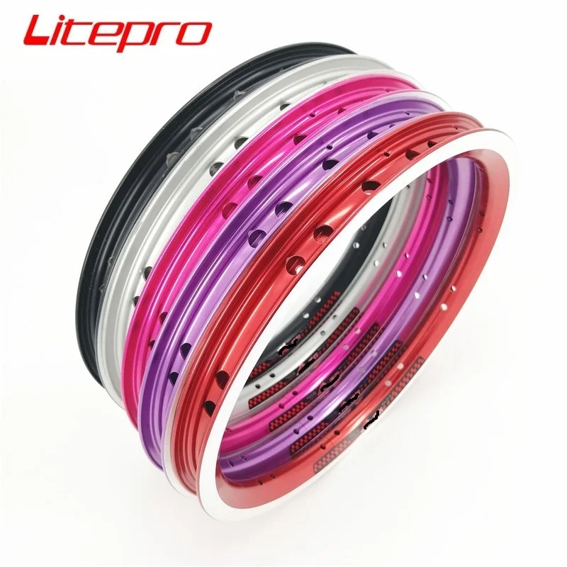 Litepro K-Fun 14 дюймов складные велосипедные диски 14x5/1.75 алюминиевый сплав двойной