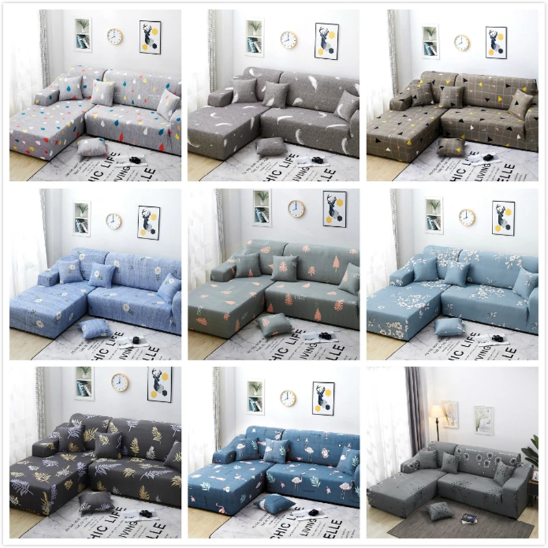 Чехлы для диванов в скандинавском стиле хлопковые эластичные чехлы гостиной