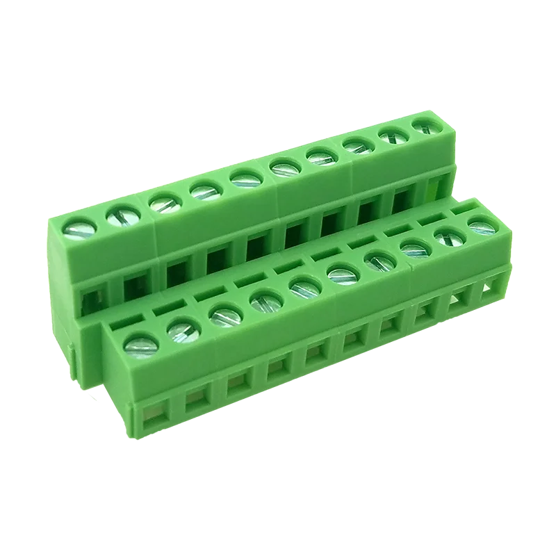 KF127A KF127B 5 08 2P 3P двухрядные Винтовые клеммные колодки KF127HL DG127A мм 2-контактный