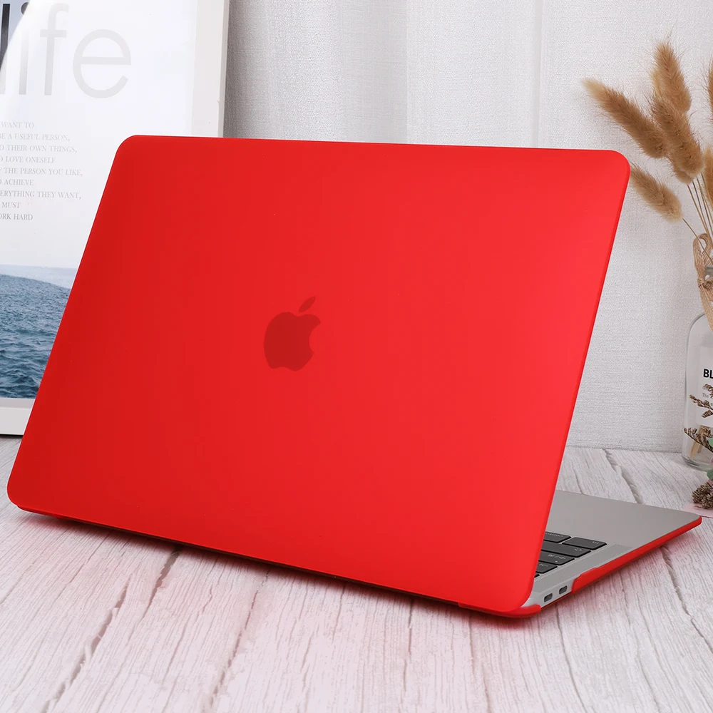 Русский склад матовый и кристально чистый жесткий чехол для Macbook Air 13 A1466 Pro 13 15 Air 11 Защитная пленка для клавиатуры