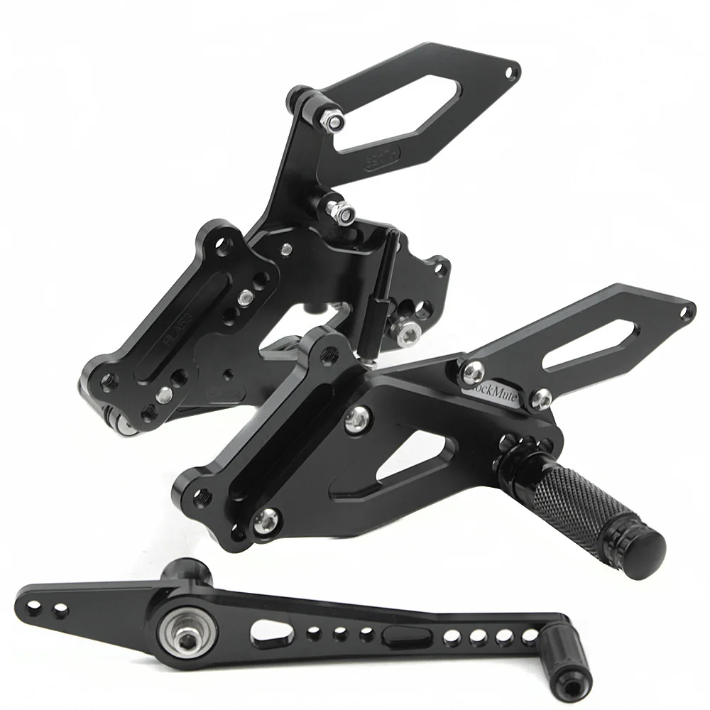 Мотоцикл Rearsets для BMW S1000RR HP4 2015 2016 2017 2018 Регулируемая подставка ног подножки