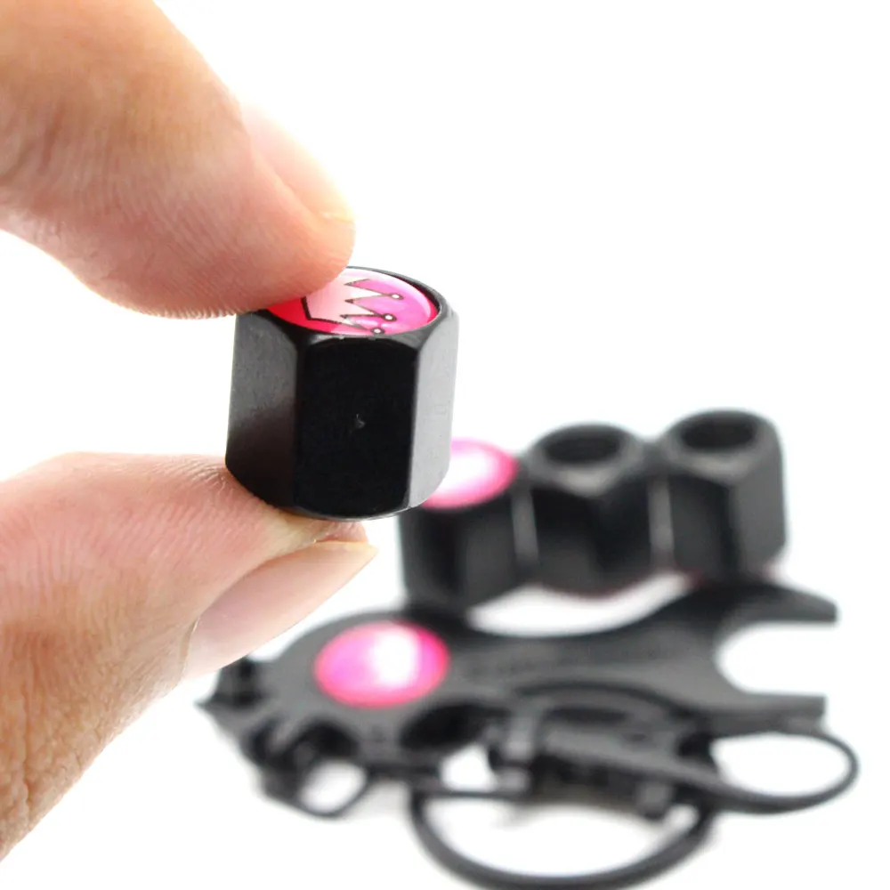 DSYCAR 1 комплект цинковый сплав противоугонное автомобильное колесо крышки