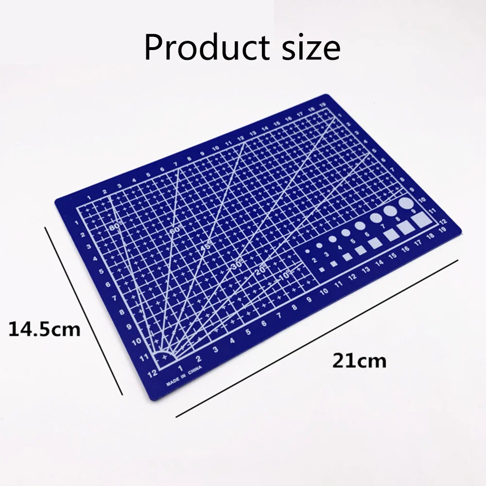 

Self-Healing, doppelseitige PVC Schneiden Matte Locher Leder Werkzeug Doppelseitige Schneiden Pad Gravur Messer Matte for School