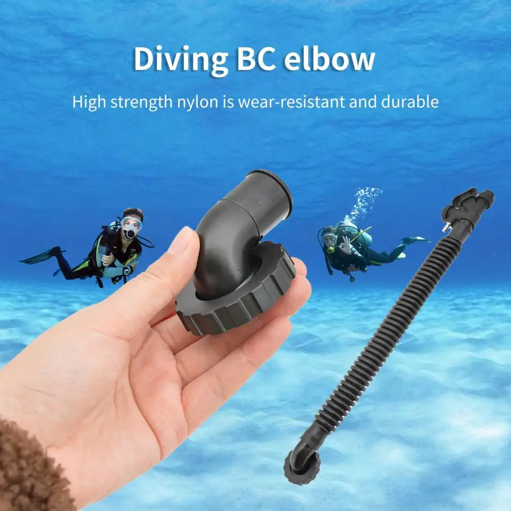 

Reusable Diving Accessory Strong Anti-deformation Exhaust Tube Joint Exhaust Tube Joint for Water Diving