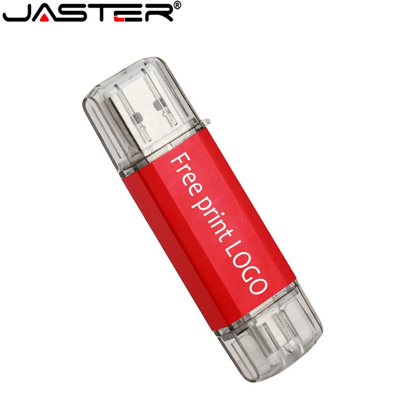 Флэш накопитель JASTER TYPE C USB 3 0 флэш для системы Android 128 ГБ 64 32 16 внешний 2 в 1|USB