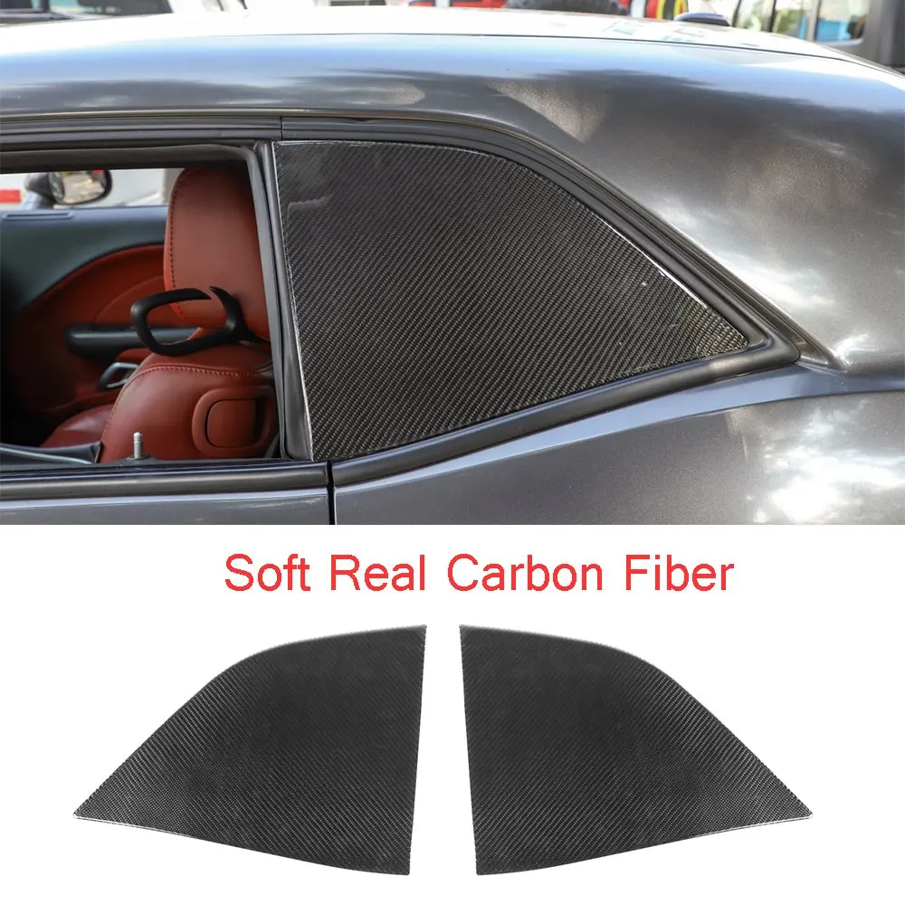 

Мягкая задняя панель из настоящего углеродного волокна для Dodg Challenger 2008-2020