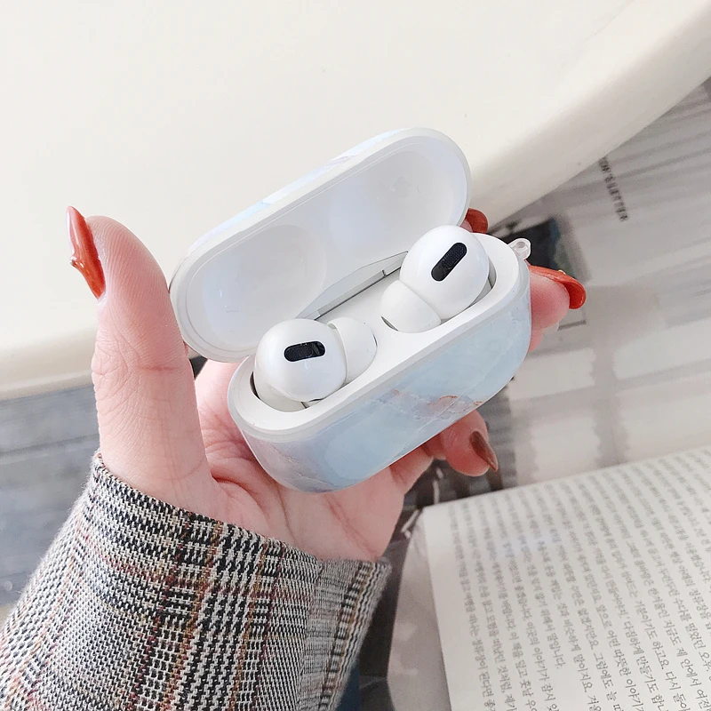 

Marble Pattern Protective Bags cover for Apple Airpods Pro Wireless Bluetooth Earbuds Case for Airpods Pro 3